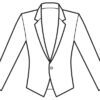 Giacca Unisex Spencer Crema - immagine 2