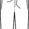 Pantalaccio Unisex Blu Short - immagine 2