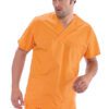 Casacca Unisex Collo a V Albicocca - immagine 2