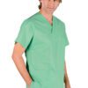 Casacca Unisex Collo a V Verdino