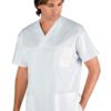 Casacca Unisex Collo a V Bianco 150 gr