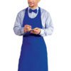 Grembiule Pettorina Unisex Sommelier Blu Cina