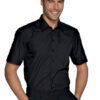 Camicia Uomo Cartagena Slim Nero Stretch