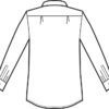 Camicia Uomo Isacco Bianco Manica Corta - immagine 3