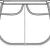 Grembiule Vita Pizzo Grande Bianco - immagine 2