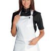 Grembiule Pettorina Unisex Piccadilly Bianco