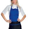 Grembiule Pettorina Brooklyn Blu Cina e Nero