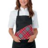 Grembiule Pettorina Unisex Lollipop Tartan 407