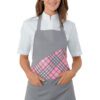 Grembiule Pettorina Unisex Lollipop Tartan 423