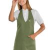 Grembiule Pettorina Bistro Militare