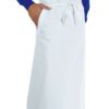 Grembiule Vita Unisex Francese Bianco