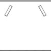 Grembiule Vita Unisex Francese Bianco - immagine 2