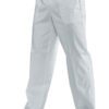 Pantalone Unisex con Elastico Bianco 190 gr