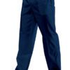 Pantalone Unisex con Elastico Blu Cotone