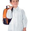 Grembiule Asilo Unisex Pollicino Bianco Cotone