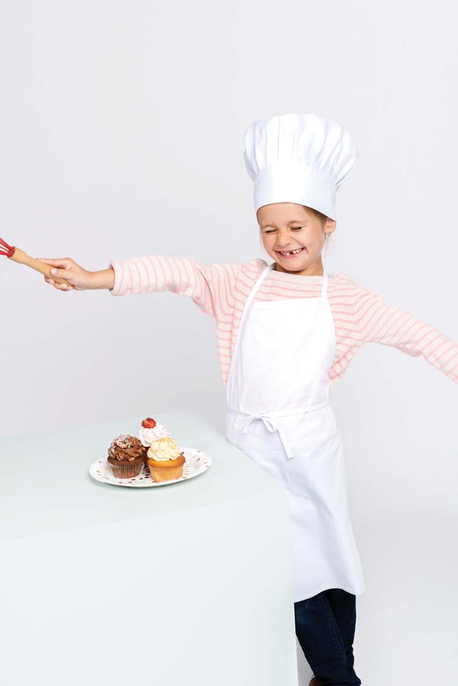 Bambini Cappello da Chef Vero Cucina Cottura IN Forno Wear Giovane