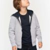 Felpa Bambino con Cappuccio Full Zip