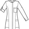 Casacca Donna Antigua Bianco e Grigio - immagine 2