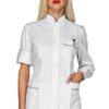 Casacca Donna Antigua Bianco e Grigio