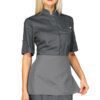 Camice Donna Venezia Grigio con Grembiule