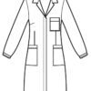 Camice Donna Singapore Bianco Policotone - immagine 2