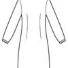Camice Donna Singapore Bianco Policotone - immagine 3