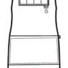 Grembiule Pettorina Bristol Grigio - immagine 4