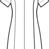 Camice Donna Firenze Grigio con Grembiule - immagine 3