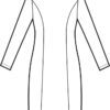 Camice Donna Valencia Slim Bianco Cotone - immagine 3