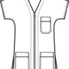 Casacca Unisex Milano Nero - immagine 3