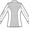 Giacca Cuoco Donna Lady Alaska Bianco - immagine 3