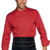 Giacca Cuoco Uomo Bilbao Rosso