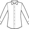 Camicia Unisex Nevada Bianco Extralarge - immagine 2
