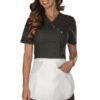 Camice Donna Monastir Nero con Grembiule